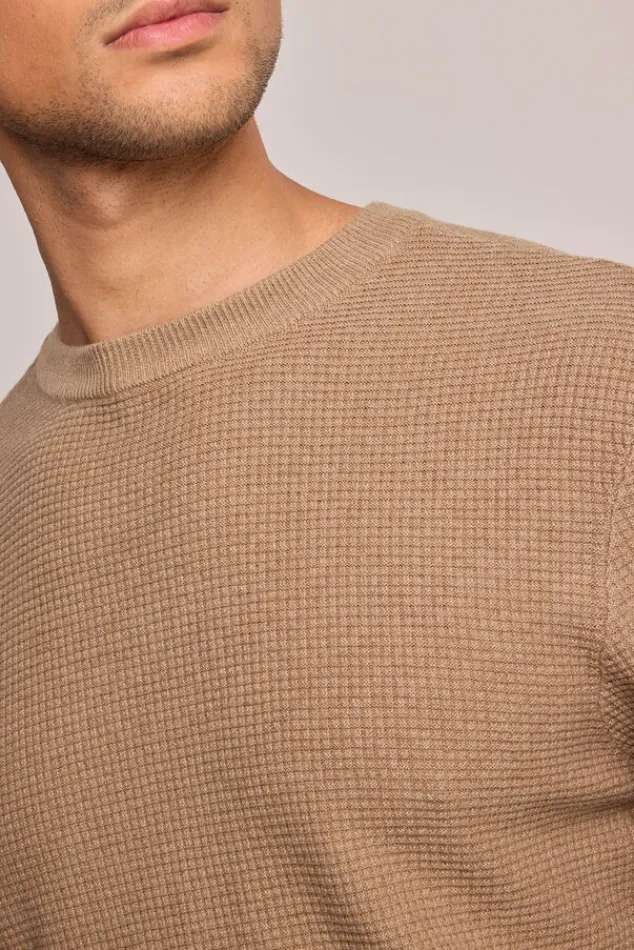 Truien & Vesten<America Today Trui Kain Khaki