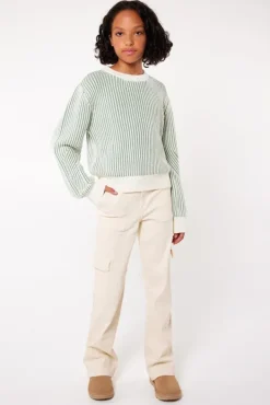 Truien & Vesten<America Today Trui Kali JR Sage|Lilac