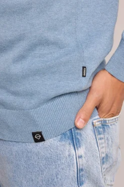 Truien & Vesten<America Today Trui Keith Navy/ecru|Black|Lightgreymelange|Vintageblue