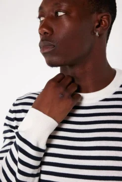 Truien & Vesten<America Today Trui Keith Navy/ecru|Black|Lightgreymelange|Vintageblue