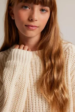 Truien & Vesten<America Today Trui Kelly JR Leaf|Offwhite