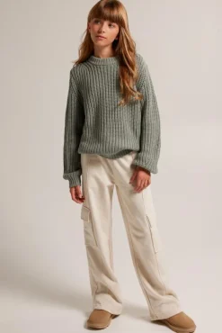 Truien & Vesten<America Today Trui Kelly JR Leaf|Offwhite