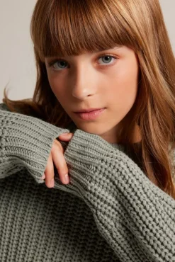 Truien & Vesten<America Today Trui Kelly JR Leaf|Offwhite