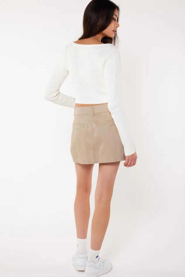 Truien & Vesten<America Today Trui Kenny Multicolour|Lime|Offwhite