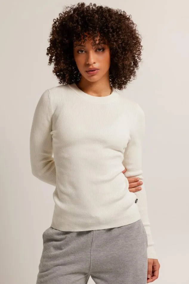 Truien & Vesten<America Today Trui Kim Offwhite|Grey/army|Black|Lime