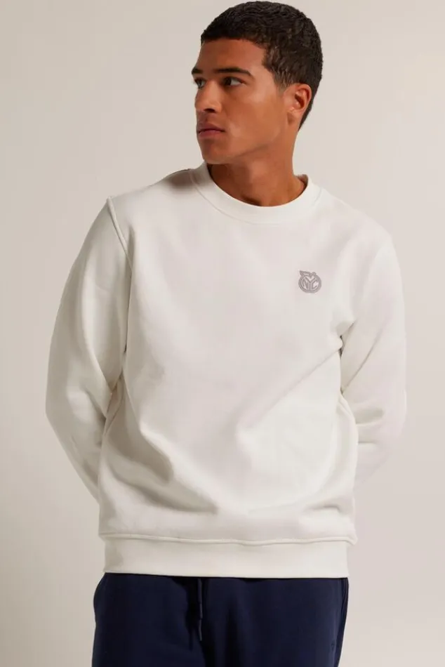 Truien & Vesten<America Today Trui Spence Crew Offwhite