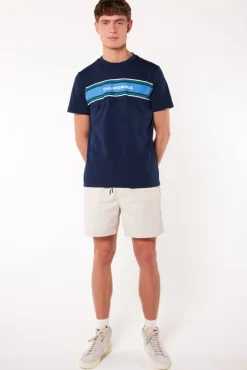 T-shirts & Polo's<America Today T-shirt Earl Navy/white|Darkblue