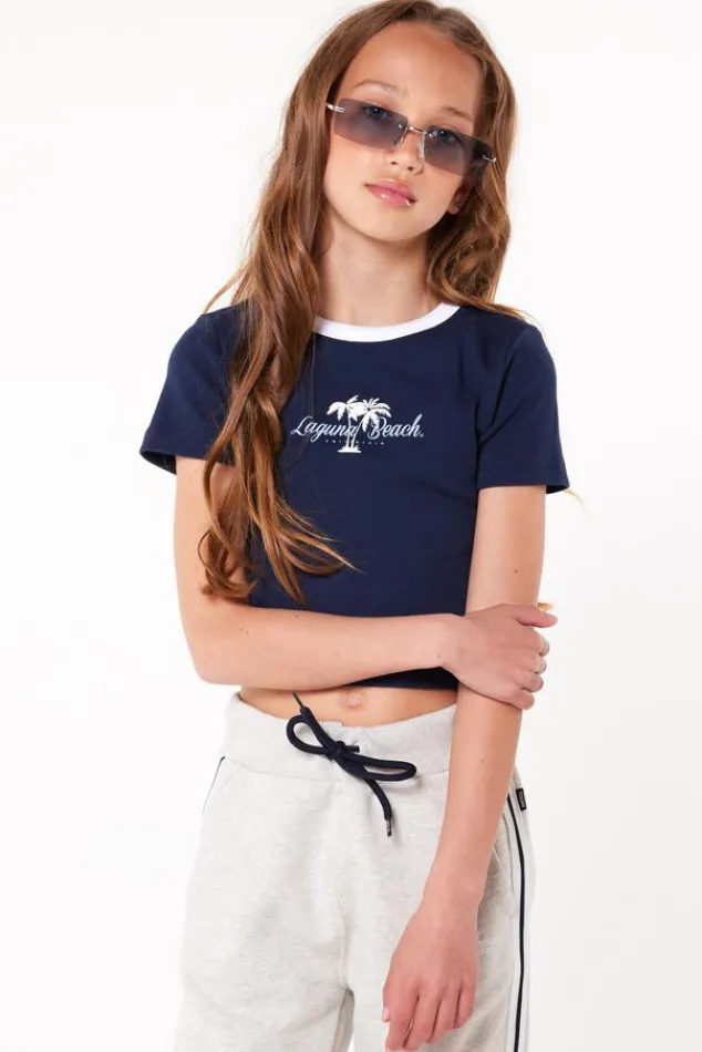 T-shirts &Tops<America Today T-shirt Effy JR Darkblue|Pink|White