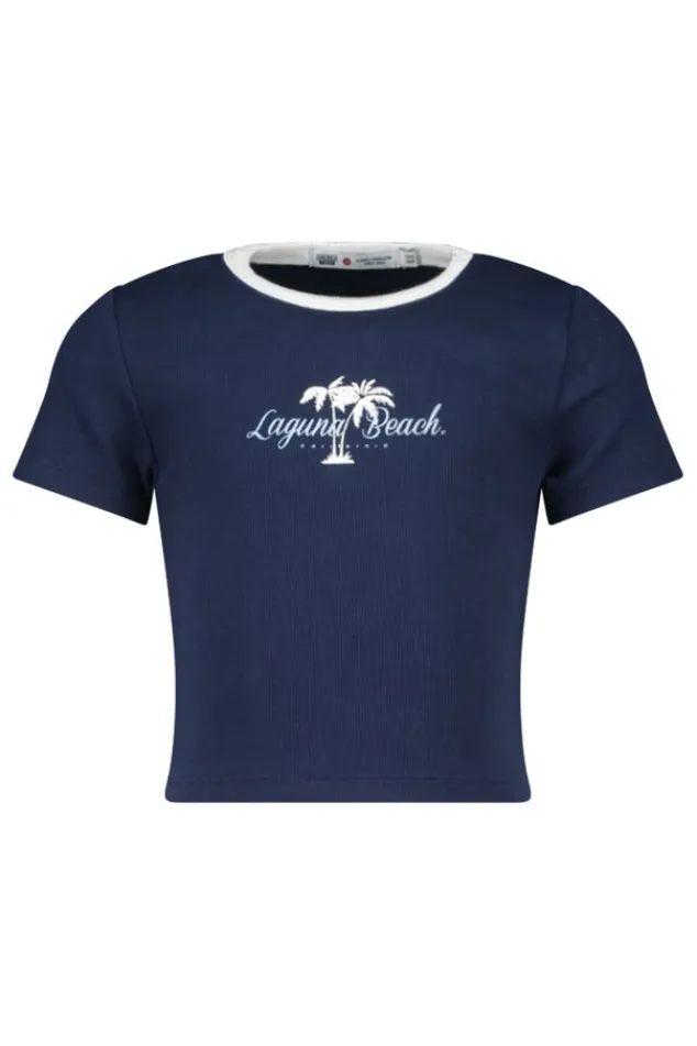 T-shirts &Tops<America Today T-shirt Effy JR Darkblue|Pink|White