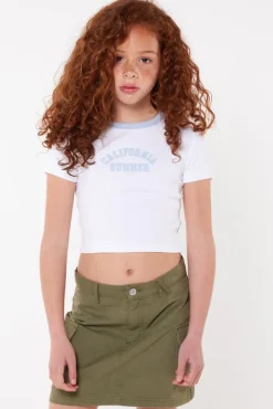 T-shirts &Tops<America Today T-shirt Effy JR Darkblue|Pink|White