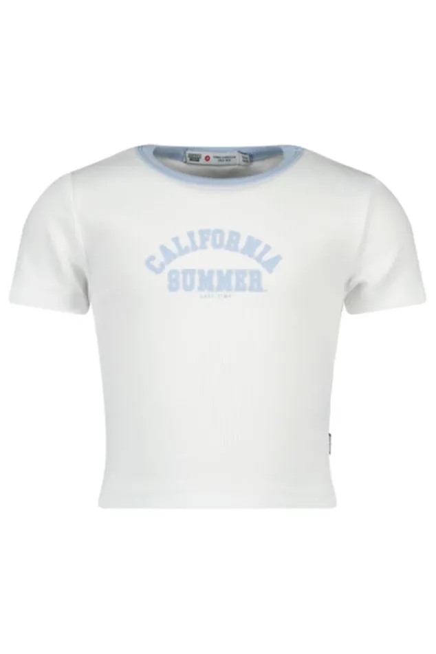 T-shirts &Tops<America Today T-shirt Effy JR Darkblue|Pink|White