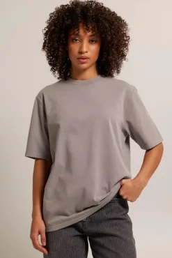 T-shirts & Tops<America Today T-shirt Elara Lightgrey|Frenchblue
