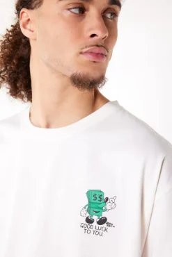 T-shirts & Polo's<America Today T-shirt Elias White/green