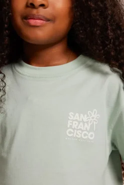 T-shirts &Tops<America Today T-shirt Elise JR Softgreen