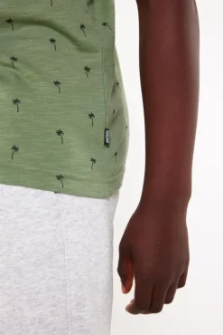 T-shirts & Polo's<America Today T-shirt Elliot JR White/blue|TrueBlue|Mud|Lightyellow