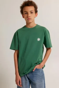 T-shirts & Polo's<America Today T-shirt Elliot JR Dullblack|Greencast|Offwhite