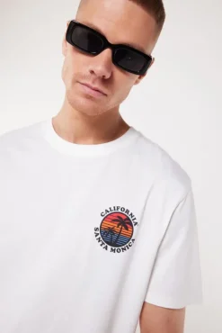 T-shirts & Polo's<America Today T-shirt Ellis Darkblue|Sage|White