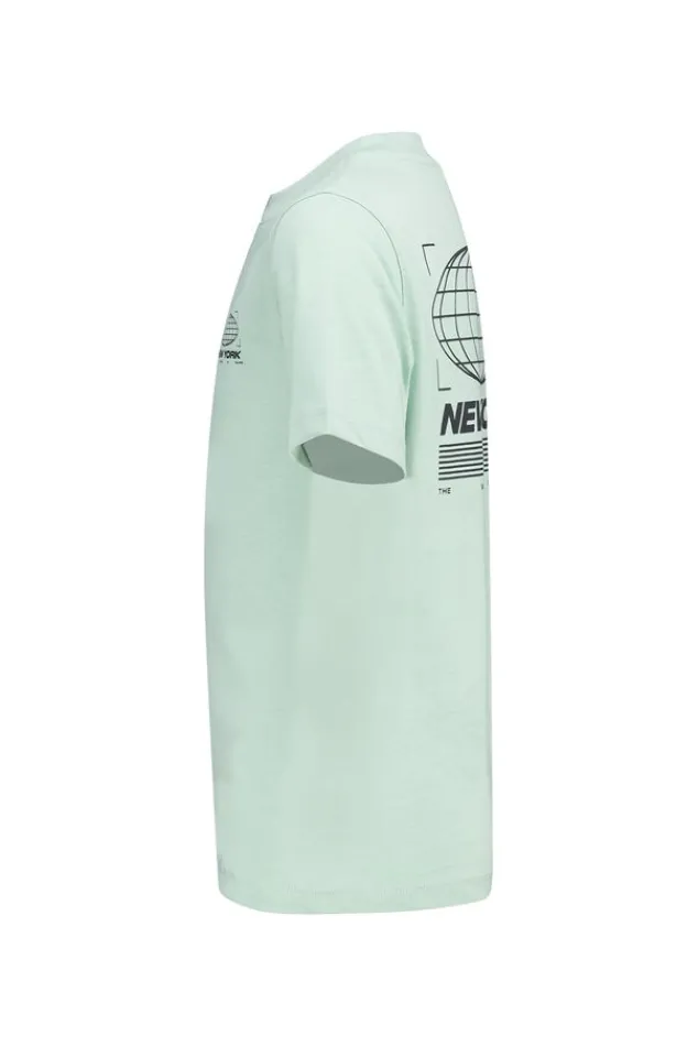 T-shirts & Polo's<America Today T-shirt Elvin JR Black|Softgreen