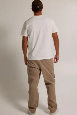 T-shirts & Polo's<America Today T-shirt Emile Offwhite|Washedblue|Seagreen