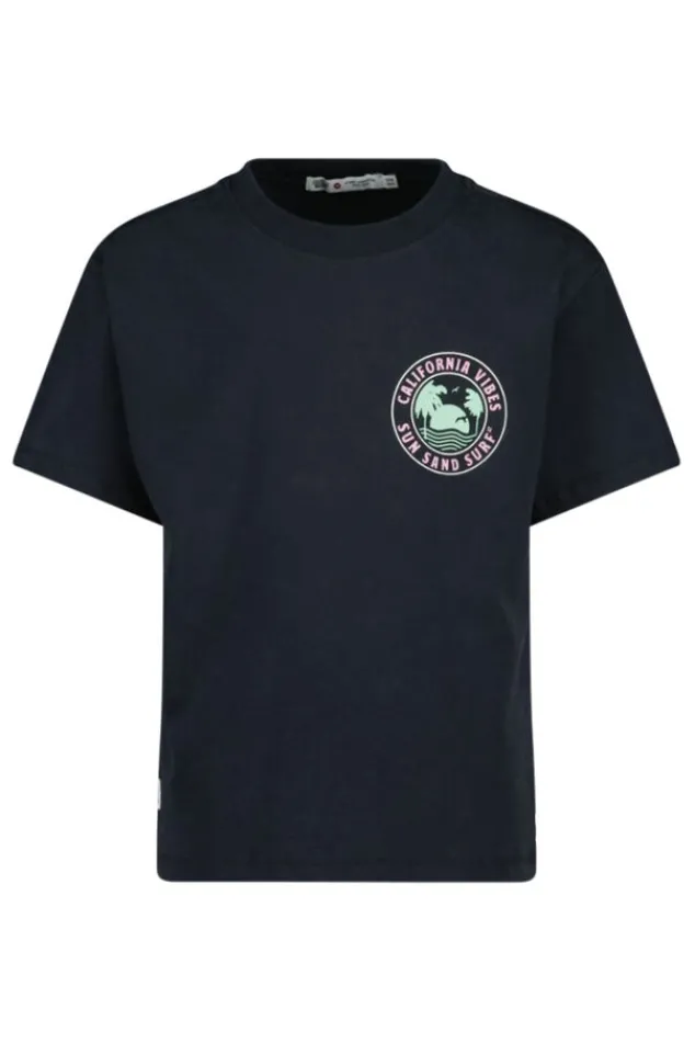 T-shirts &Tops<America Today T-shirt Emmalyn JR Washedblack|Babyblue|Offwhite