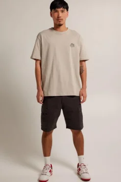 T-shirts & Polo's<America Today T-shirt Esper Cement|Washedblue|Offwhite