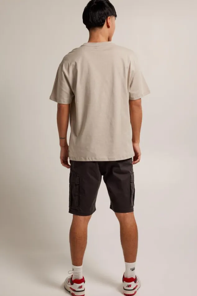 T-shirts & Polo's<America Today T-shirt Esper Cement|Washedblue|Offwhite