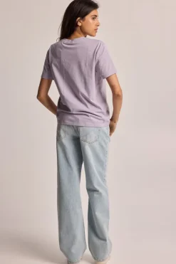 Ondergoed & Lounge<America Today T-shirt Esther Frenchblue|Oatmeal|Cascade|Lilac/purple