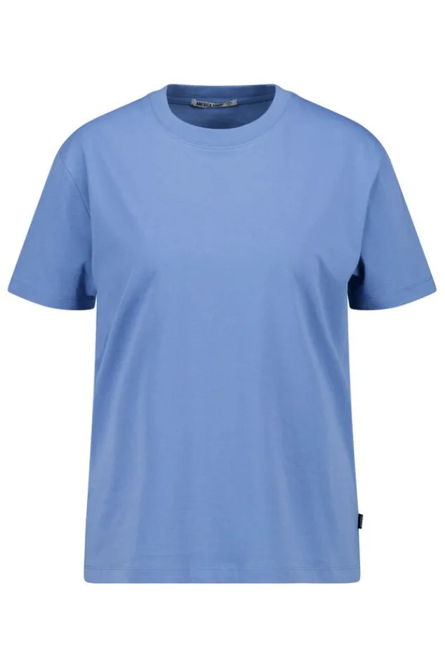 Ondergoed & Lounge<America Today T-shirt Esther Frenchblue|Oatmeal|Cascade|Lilac/purple