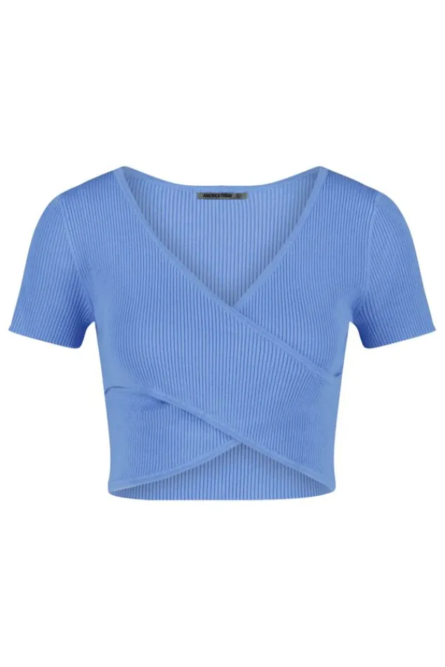 T-shirts & Tops<America Today T-shirt Evelyn Libertyblue