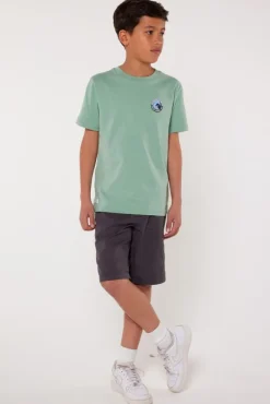 T-shirts & Polo's<America Today T-shirt Ewan Jr TrueBlue|Lightgreen|Offwhite