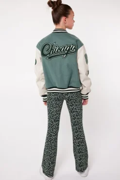 Jassen<America Today Varsity jacket Jewel JR Sage