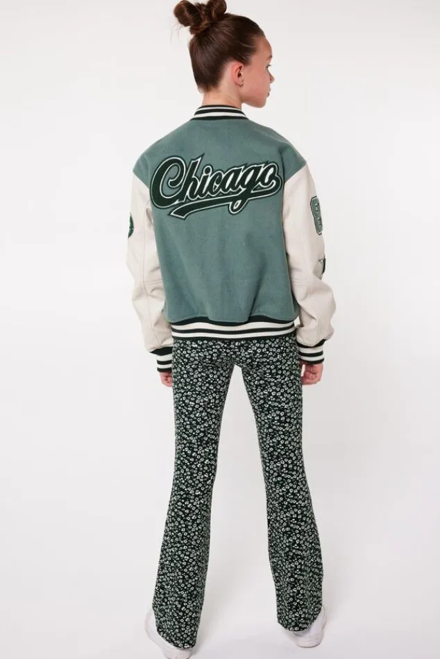 Jassen<America Today Varsity jacket Jewel JR Sage