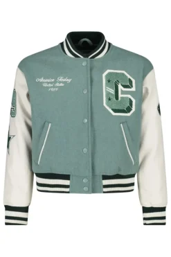Jassen<America Today Varsity jacket Jewel JR Sage