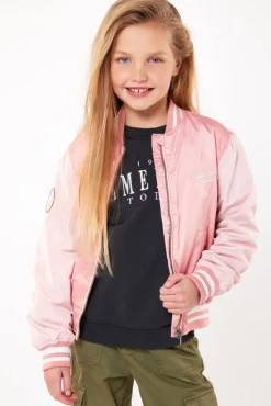Jassen<America Today Varsity jacket Joelle JR Darkrose