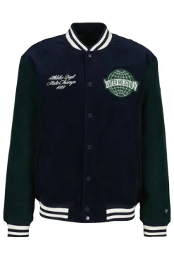 Varsity jackets|Jassen<America Today Varsity jacket Julian Cord Darkblue