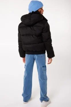 Jassen<America Today Winterjas Janelle JR Black