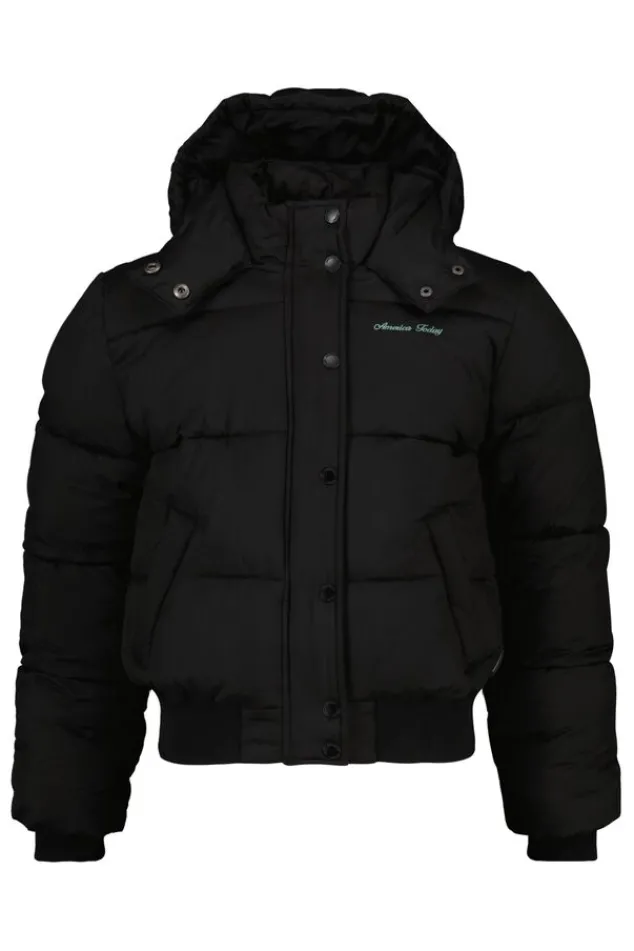 Jassen<America Today Winterjas Janelle JR Black