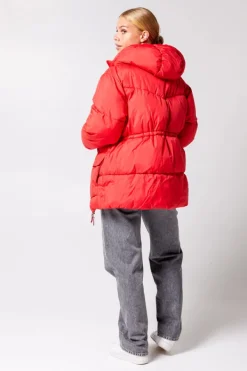 Jassen<America Today Winterjas Jessy Tomato