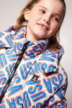 Jassen<America Today Winterjas Julia JR Offwhite