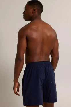 Zwembroeken<America Today Zwembroek Arizona solid Navy|Lilac