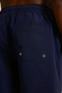 Zwembroeken<America Today Zwembroek Arizona solid Navy|Lilac